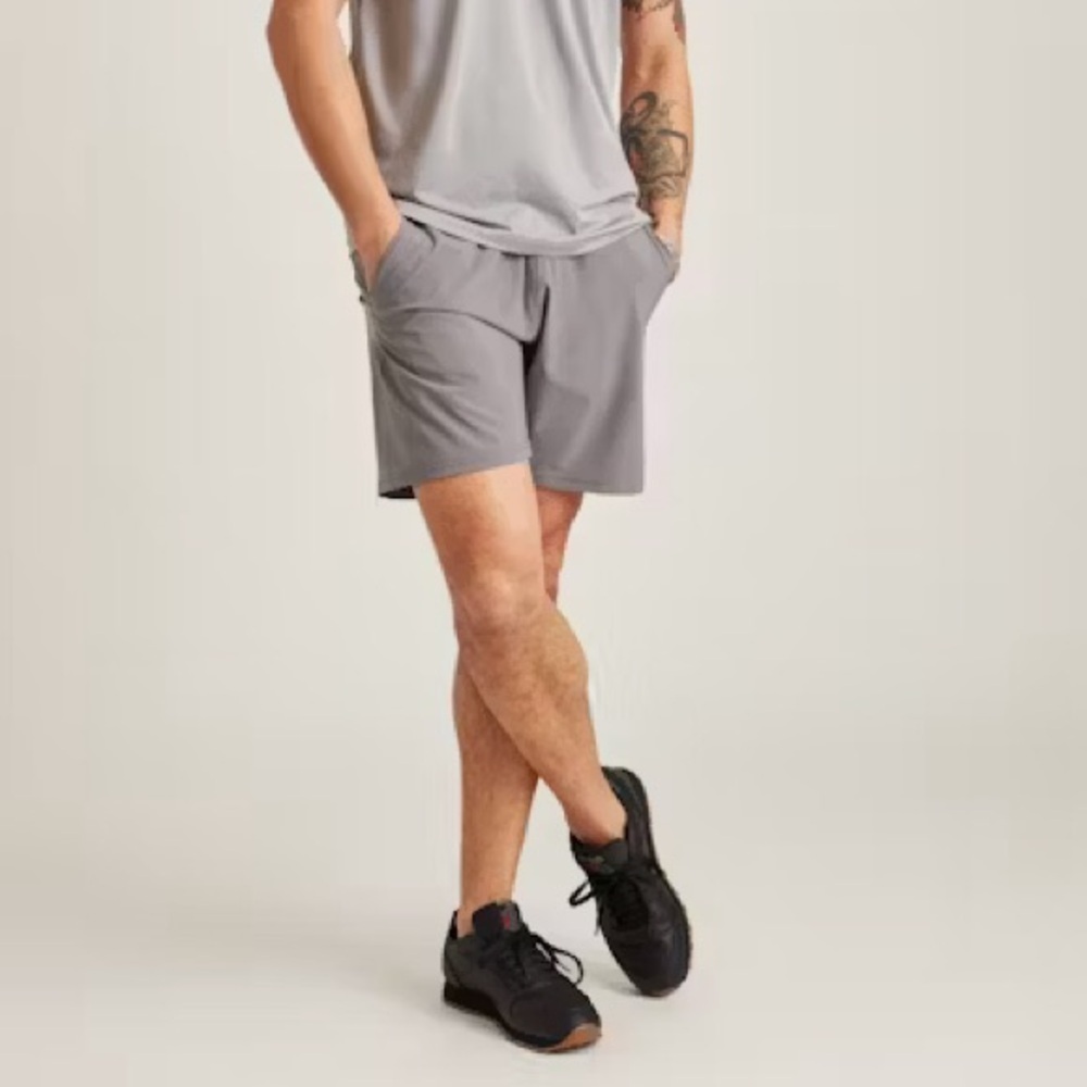 Bonobos Gray Stretch Pull-On Shorts XL